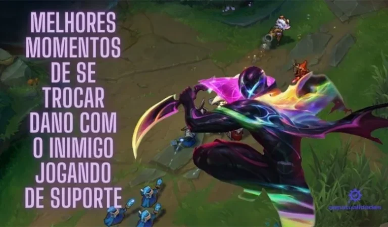 Melhores Momentos de se Trocar Dano com o Inimigo Jogando de Suporte