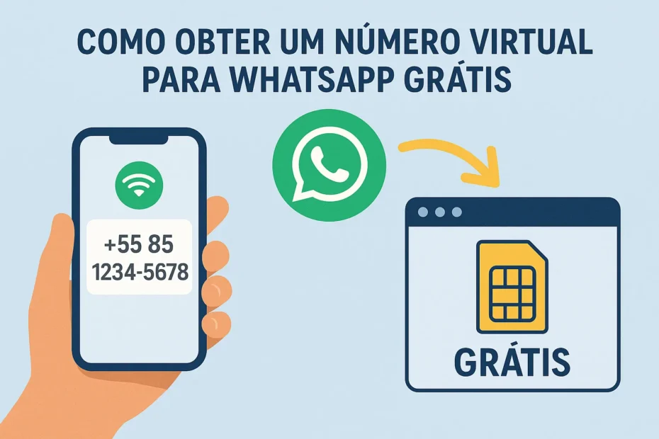 Como Obter um Número Virtual para WhatsApp Grátis